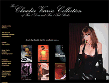 Tablet Screenshot of claudiavarrin.com